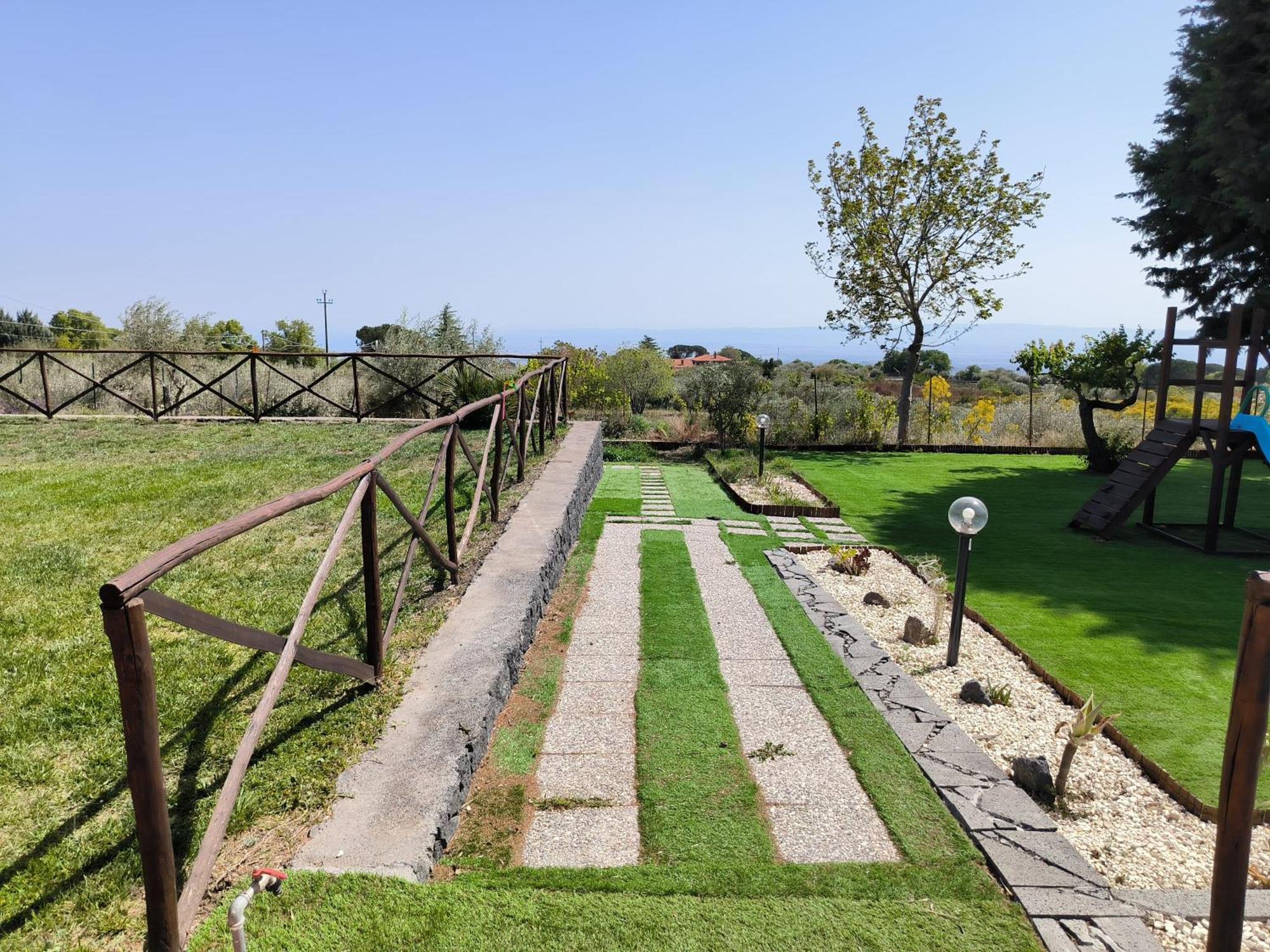Villa Egle Belpasso, Villa Vacanza Con Piscina Bagian luar foto